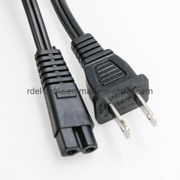 NEMA 1-15p with IEC60320 C7 Polarity Power Cords